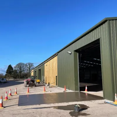 Industrial Unit with Cladding